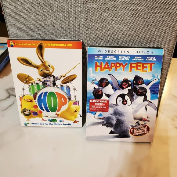 HOP & Happy Feet DVDs - Picture 1 of 10